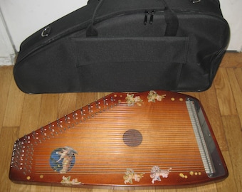 Barbie Edwards Angelic Therapy Harp Rose Tuning 432HZ with Case