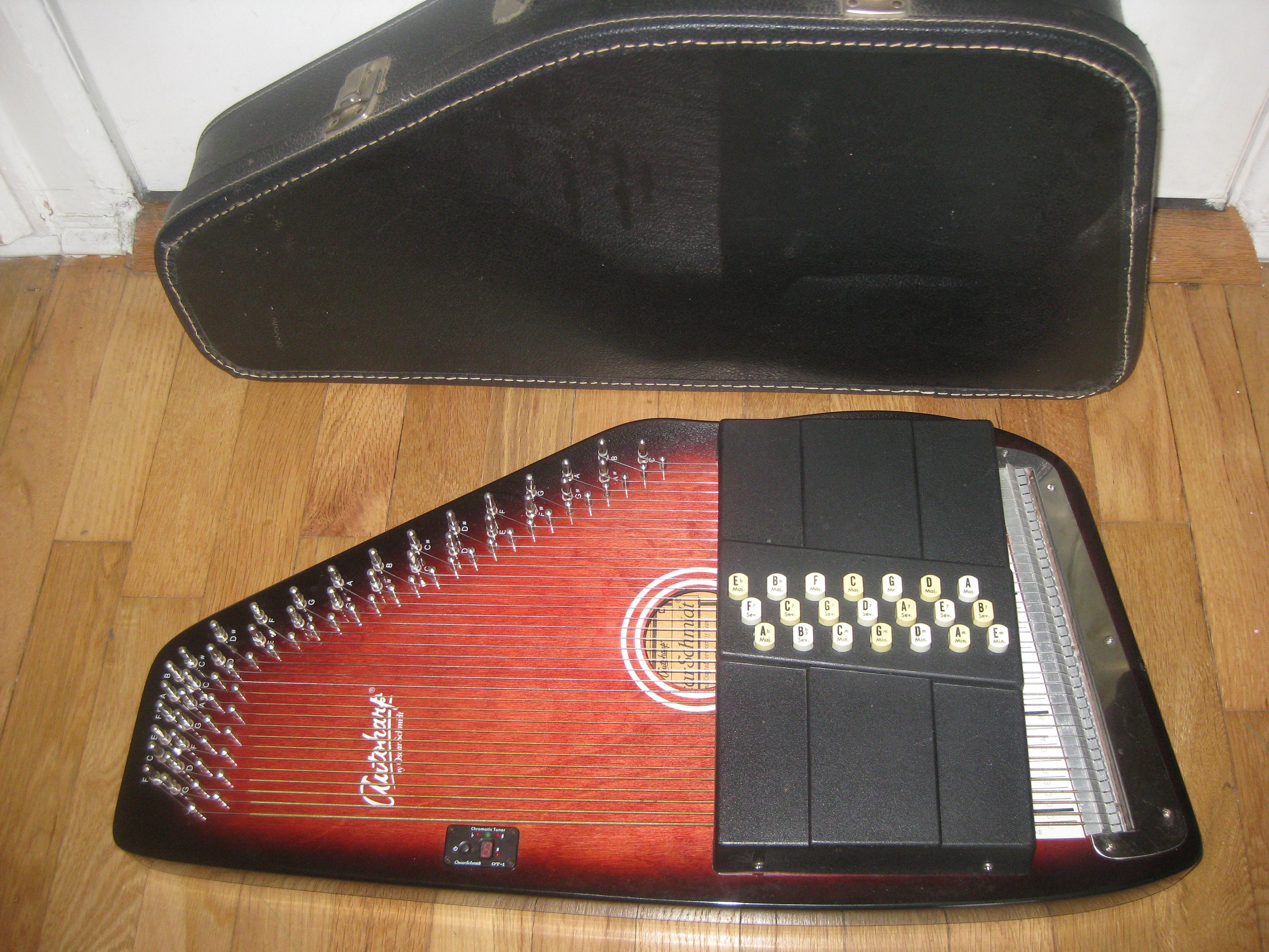 もございま New Oscar Schmidt Os21c Classic Maple 21 Chord Autoharp w/ Free Case B0085E998WTKSTORE