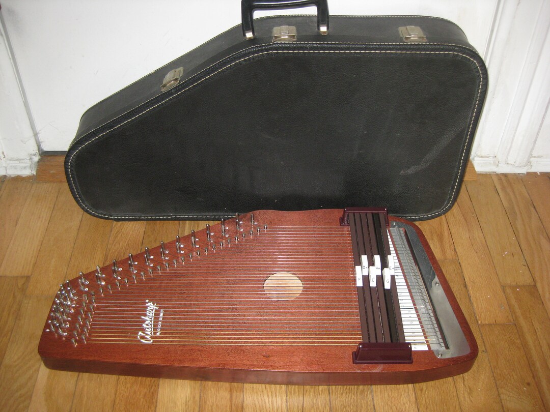 C Diatonic Autoharp Oscar Schmidt USA Case Ready to Play Etsy