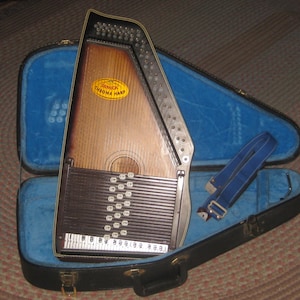 Autoharp Chromaharp Samick 21 Chords With Case Ready to Play - Etsy