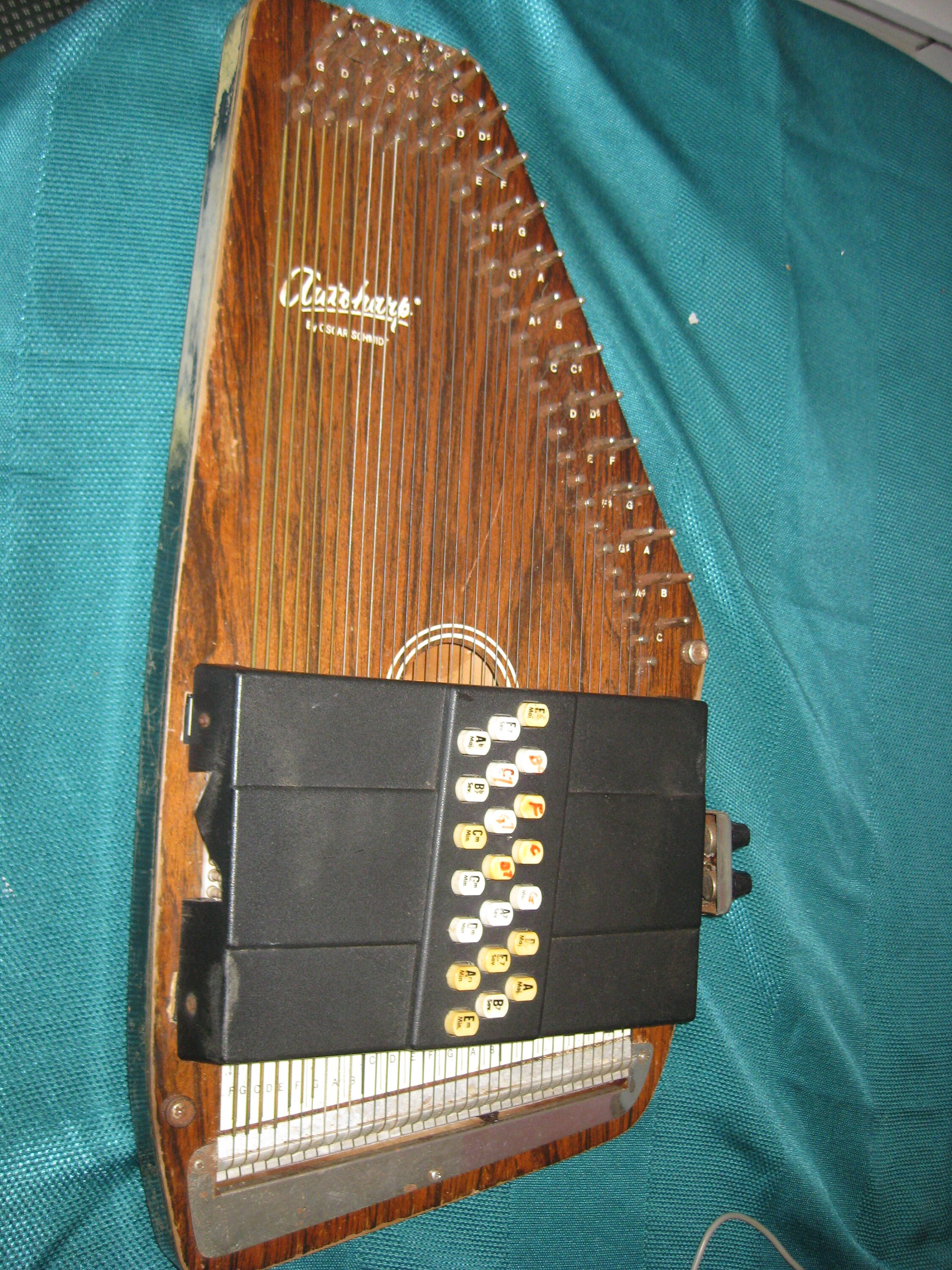 Autoharp Oscar Schmidt 21 Chords OS21C USA Pickup AS IS Etsy