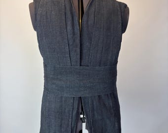 Handmade Luke Skywalker Raw Silk Tunic | Star Wars Jedi Costume Screen Accurate Return of the Jedi