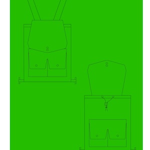 Rebel Endor Trooper-ryggsäck | Jedins återkomst | cosplay-sömnadsmönster, mall för ritning i pdf-format för nedladdning