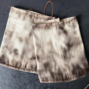 Handmade Rebel Commando Boot Spats, Star Wars Return of the Jedi Costume