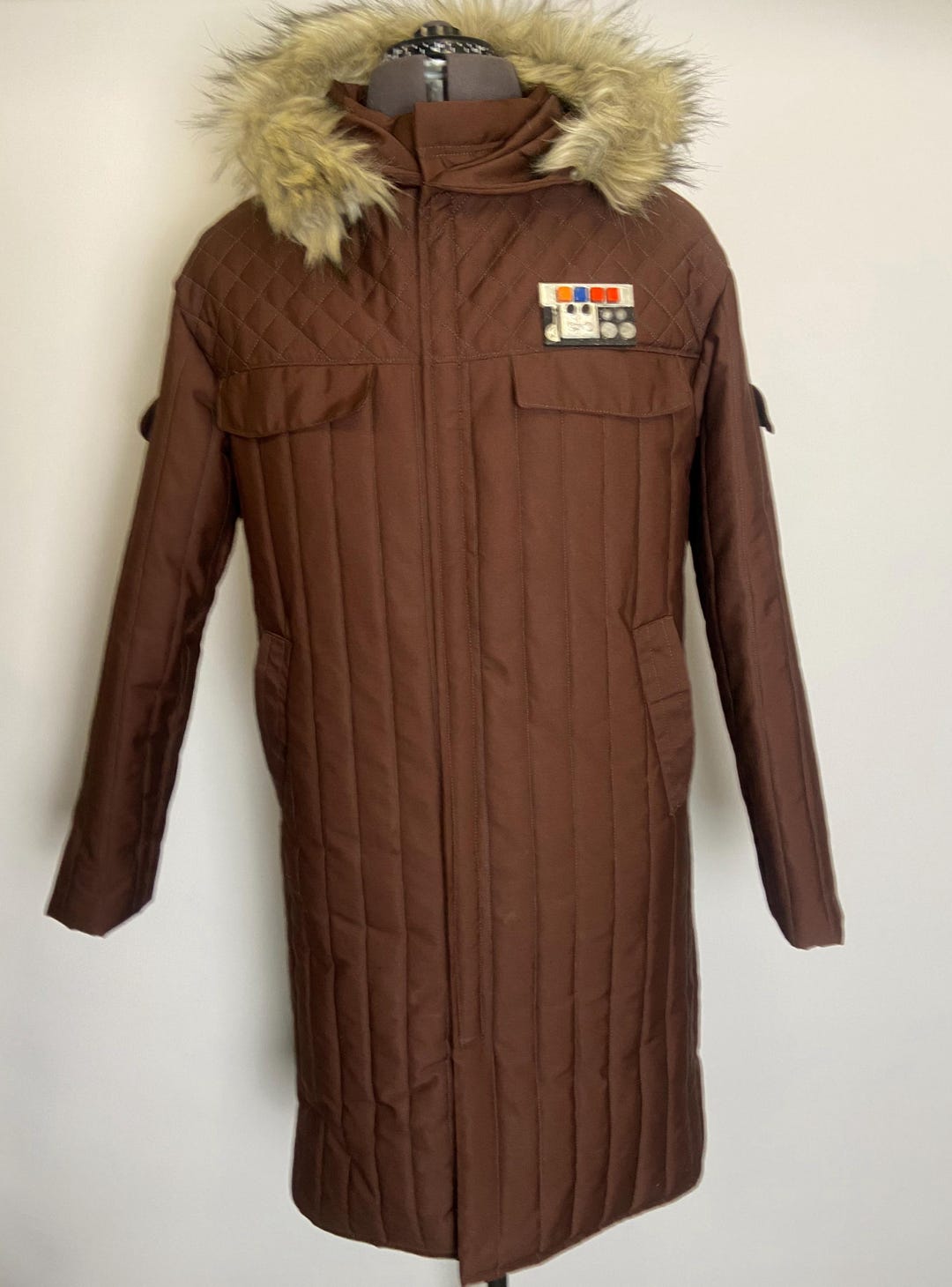 Han Solo Echo Base Hoth Hanger Trooper Coat Star Wars Replica