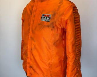 Abrigo naranja de Ala-X / Base Echo Luke Skywalker / Cosplay de Star Wars / Hoth, El Imperio Contraataca