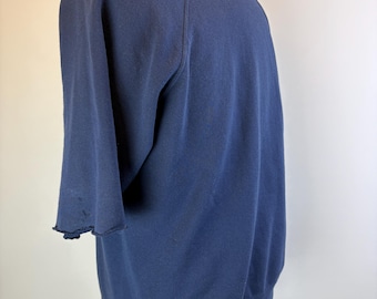 The Great Escape Steve Mcqueen Virgil Hilts WW2 King of cool  blue sweatshirt cut off sleeves