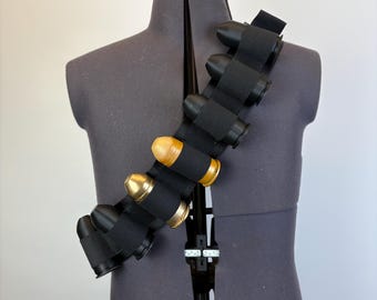 Terminator 2 t800 t850 Cosplay bandolier | Skynet | DIY Handmade Costume for Cosplay |  Original | Arnold Schwarzenegger Endoskeleton