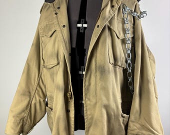 Terminator T800 Cosplay Jacket Replica  Alpha industries m65 Punk