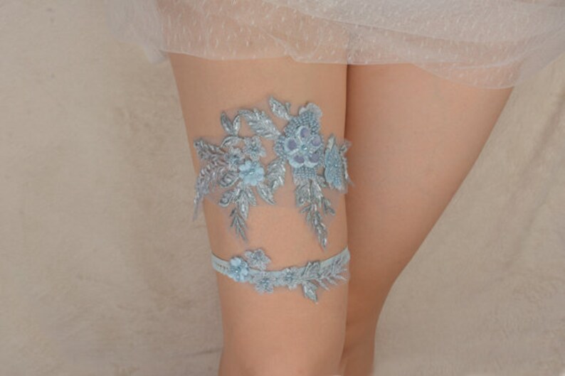 beaded floral garter,garters for wedding blue bridal garter wedding garter set bride garter set,toss garter something blue garter