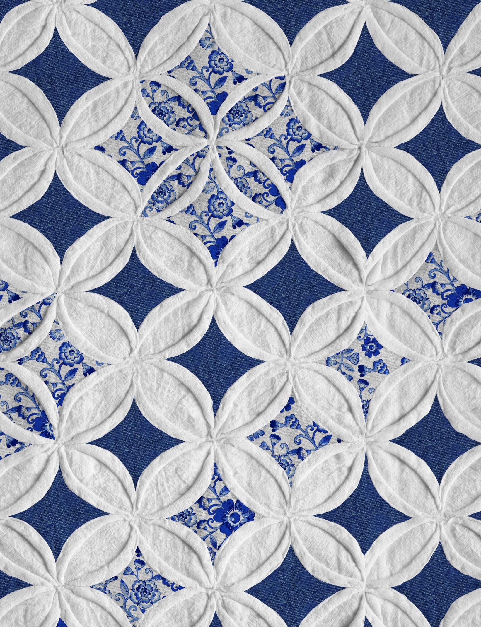 Cathedral Window quilt tutorial. Twin PDF download Etsy Cathedral Window quilt tutorial. Twin PDF download Etsy