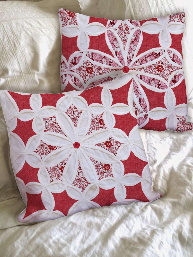 Cathedral Window Wall Hanging Tutorial. PDF Download Patterns Video