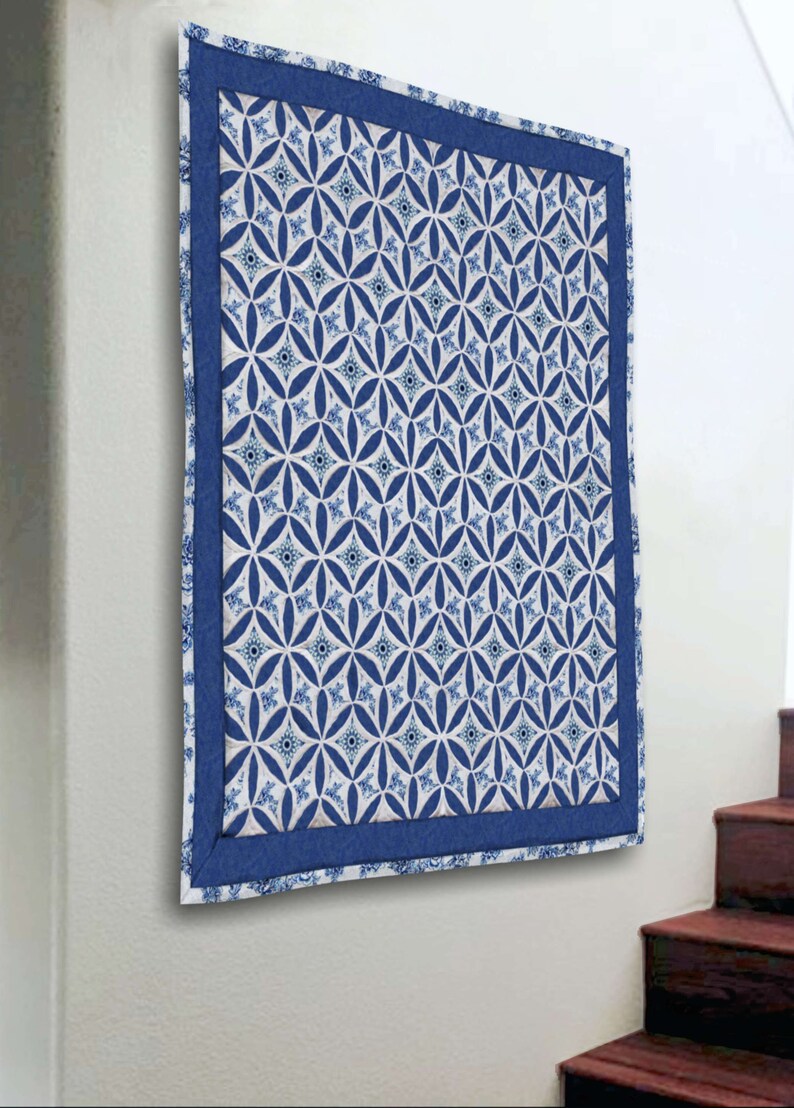 Cathedral Window Wall Hanging Tutorial. PDF Download Patterns Video