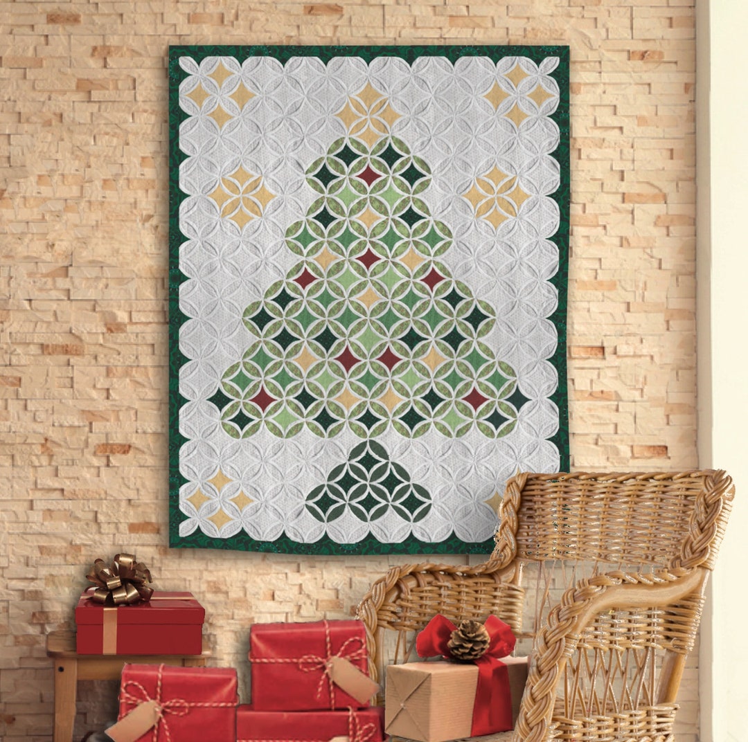 Cathedral Window Wall Hanging Tutorial. PDF Download Etsy