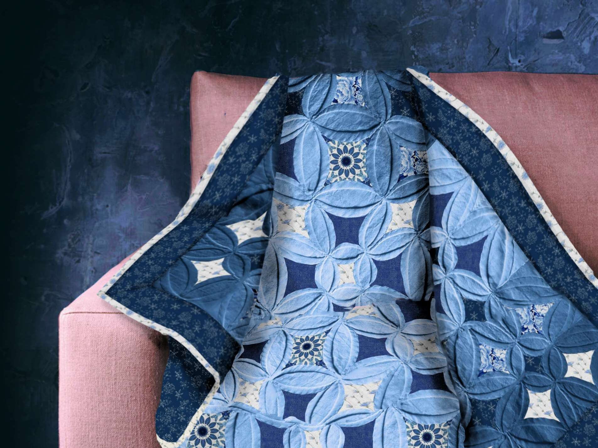 Cathedral Window Wall Hanging Tutorial. PDF Download Etsy UK