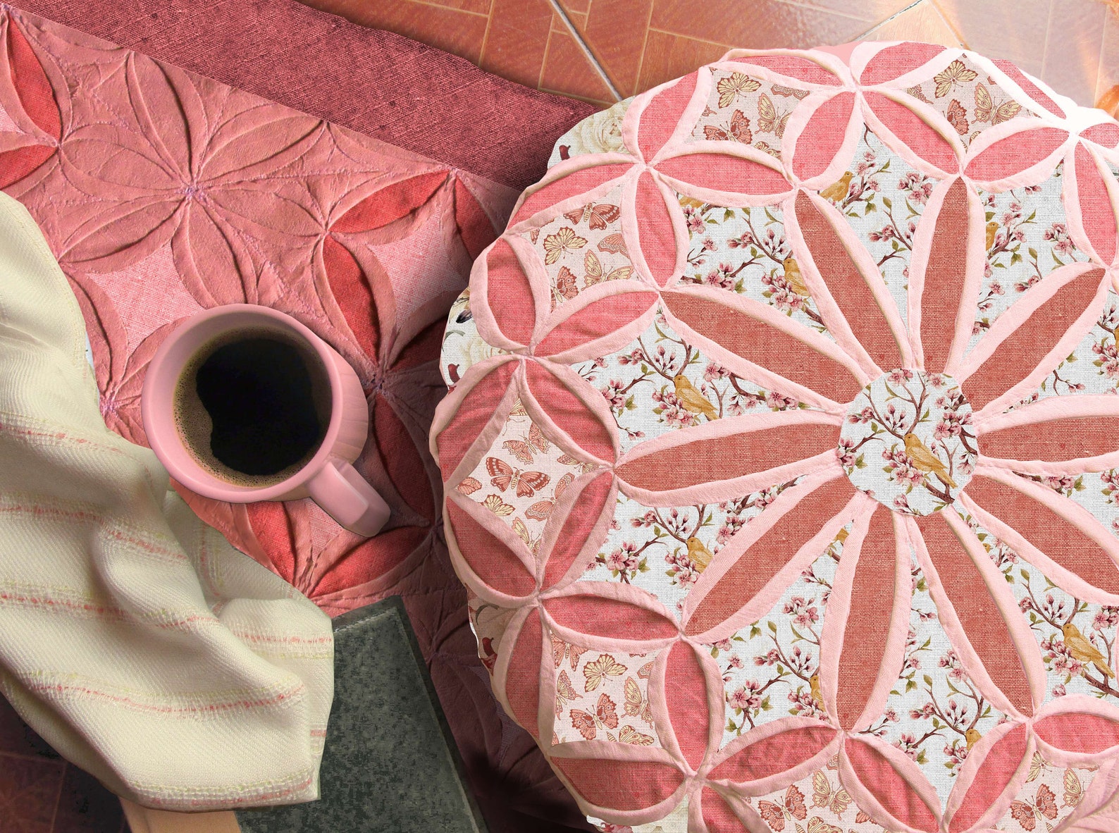 Cathedral Window Quilt 3. Book. PDF Download Video Tutorials Etsy