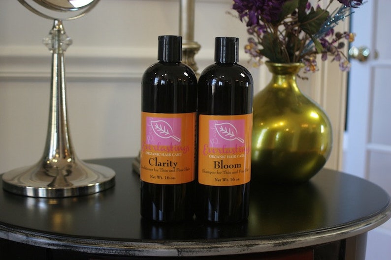 Organic Shampoo Thin Fine Hair 16oz Etsy