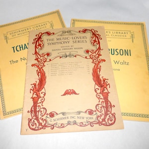 3 / 1920 Schirmer’s PIANO MUSIC Tchaikovsky – Liszt Busoni – Symphony Series