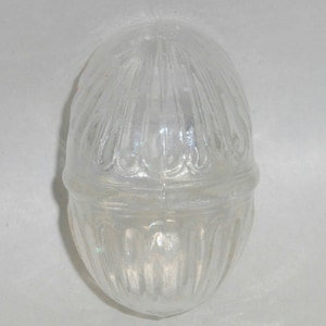 Antique Victorian Era Clear Glass Scalloped Design Bird Cage Waterer Feeder