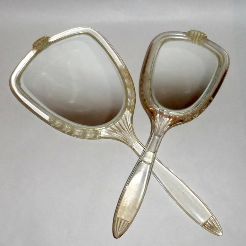 hand mirror vintage hand mirror vintage