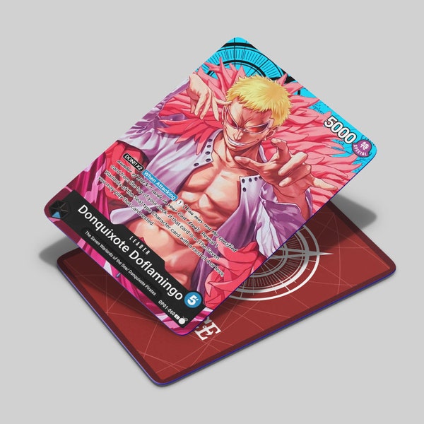 One Piece Card Game Custom Leader Etsy