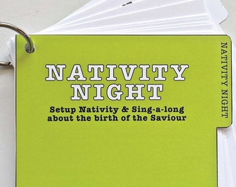 FHE Nativity Night Sing Along Activity (Also YWYM, RS, Prim)