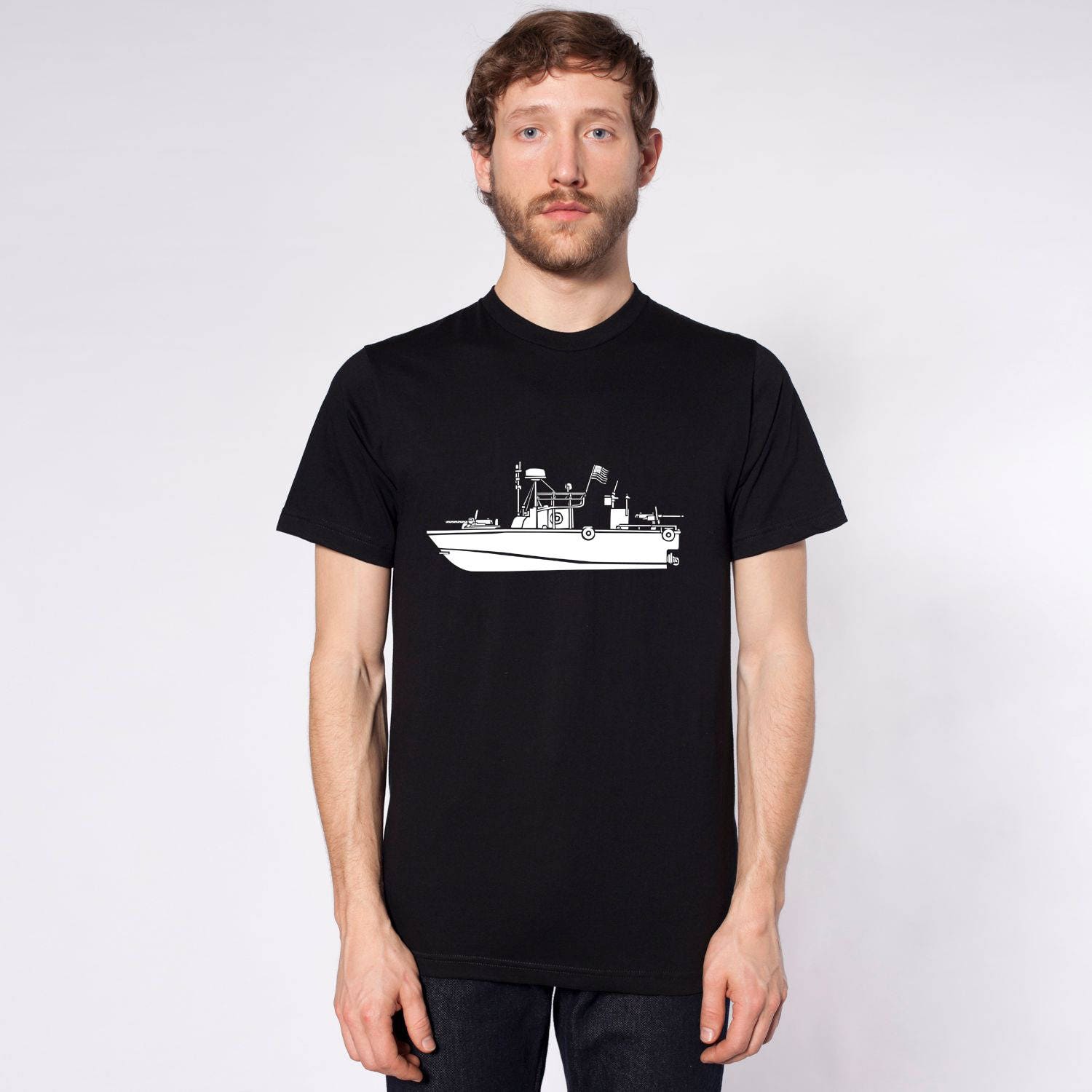 Doman Boats by Retro Boater Unisex Ultra Cotton Tee Doman Boats by Retro Boater Unisex Ultra Cotton Tee