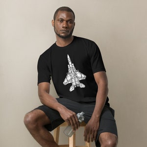 KillerBeeMoto: F-15 Eagle Fighter Jet Short or Long Sleeve Shirt