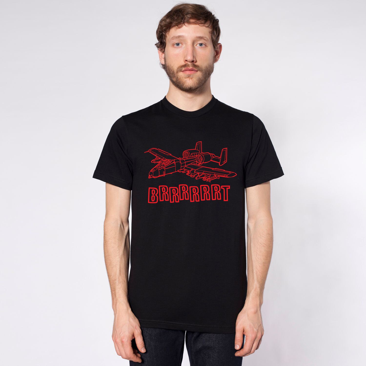 KillerBeeMoto: A-10 Thunderbolt II Warthog BRRRRRRT Short & Long Sleeve Shirt