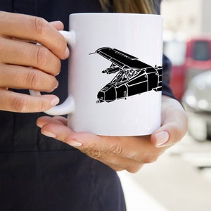 KillerBeeMoto:    A10 Thunderbolt (Warthog) Plane Mug (White)