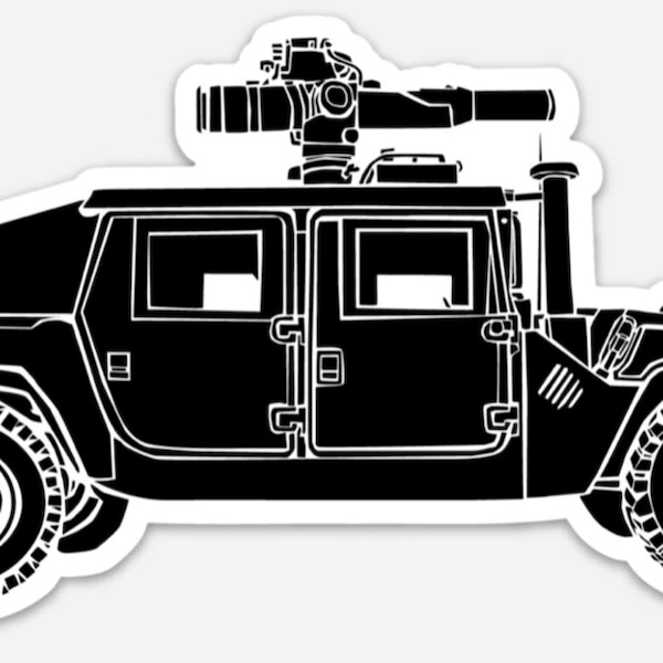 Humv Sticker Watermark Humvee Sticker - Etsy