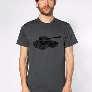 KillerBeeMoto: British Comet I (A34) Battle Tank T-Shirt Short & Long Sleeve