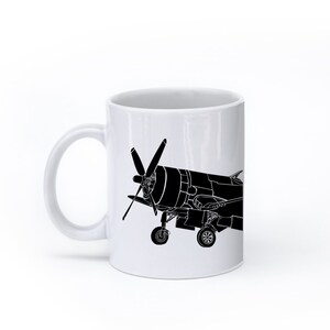 KillerBeeMoto:   F4U Corsair Fighter Plane Coffee Mug