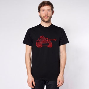 KillerBeeMoto: World War 2 German Tiger I Tank Short & Long Sleeve Shirts