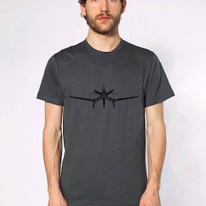 KillerBeeMoto: F4U Corsair Fighter Plane Short & Long Sleeve Shirt