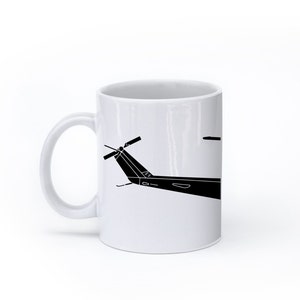 KillerBeeMoto:    Huey Helicopter Coffee Mug (White)