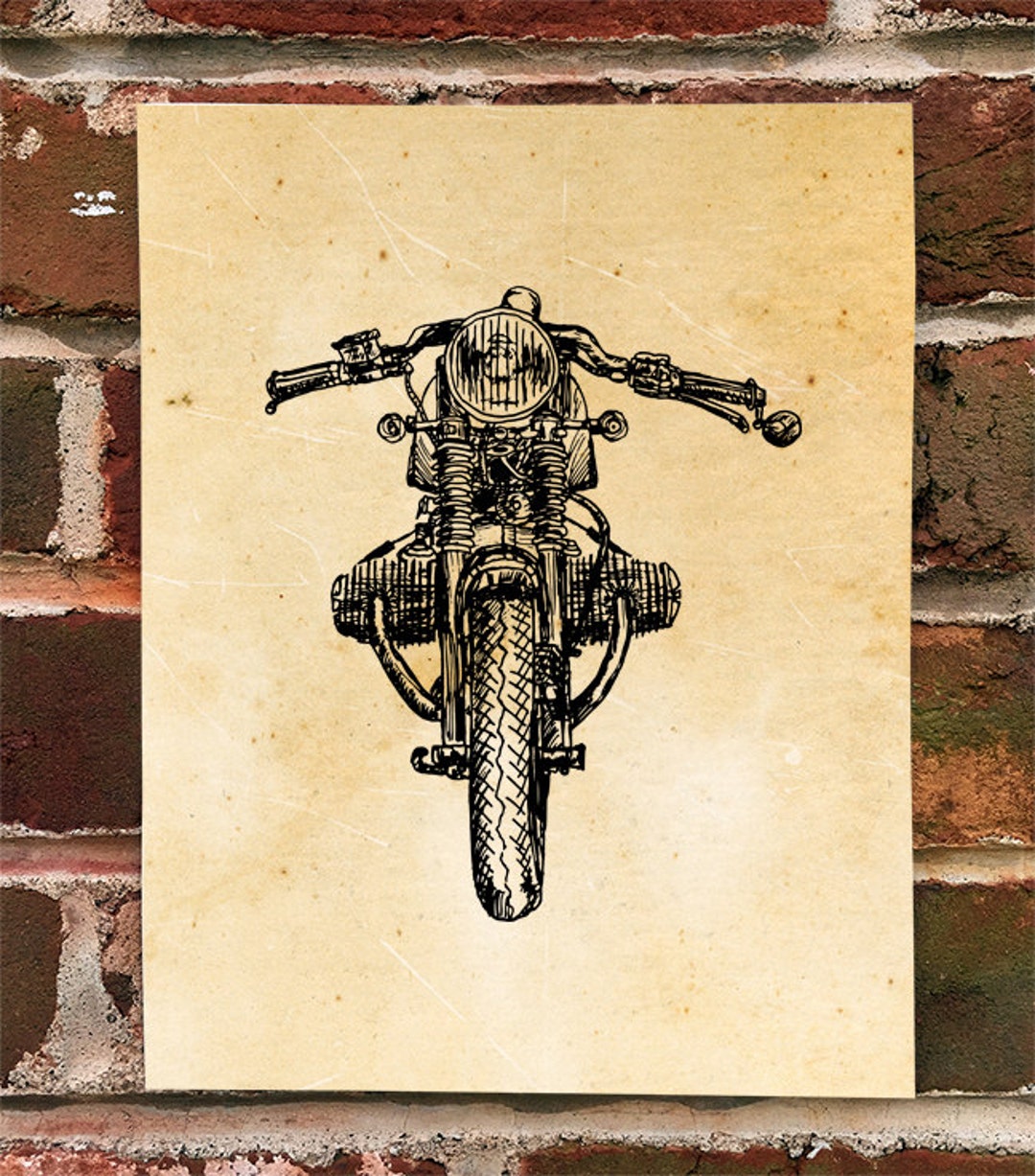 Killerbeemoto: Limited Print German Engineered Cafe Racer