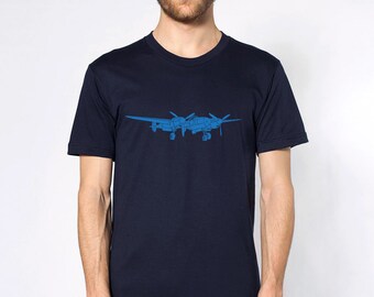 KillerBeeMoto: P-38 Lightning Fighter Plane Camisa corta y de manga larga