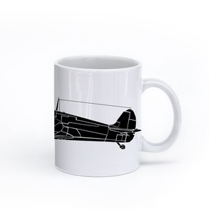 KillerBeeMoto:  Spitfire Fighter Aircraft Coffee Mug