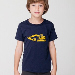 KillerBeeMoto: Construction Excavator Heavy Equipment Short or Long Sleeve T-Shirt