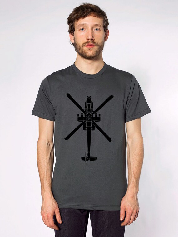 Killerbeemoto: AH-64 Apache Attack Helicopter Short or Long Sleeve