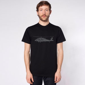 KillerBeeMoto: Black Hawk Helicopter Short & Long Sleeve T-Shirt
