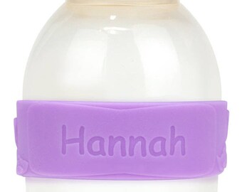 PACK of 2 Personalized Daycare Labels / Baby Bottle Labels / Sippy Cup Labels / Water Bottle Name Bands