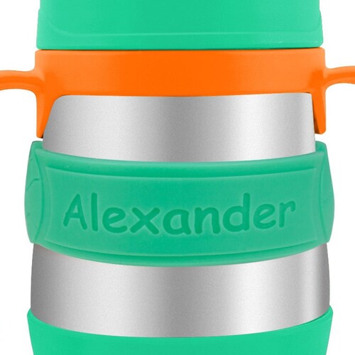 Baby bottle label bands for daycare