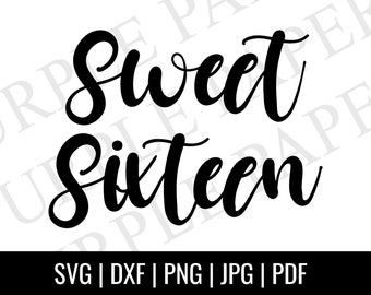 Free Free 272 Sweet Sixteen Squad Svg SVG PNG EPS DXF File