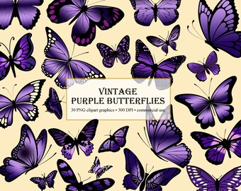 Download Purple Butterfly Svg Etsy