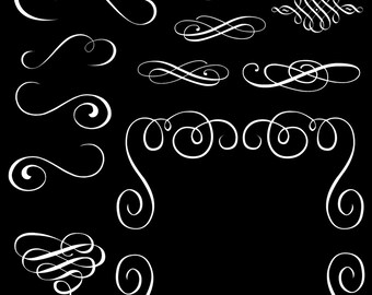 Wedding swirls | Etsy