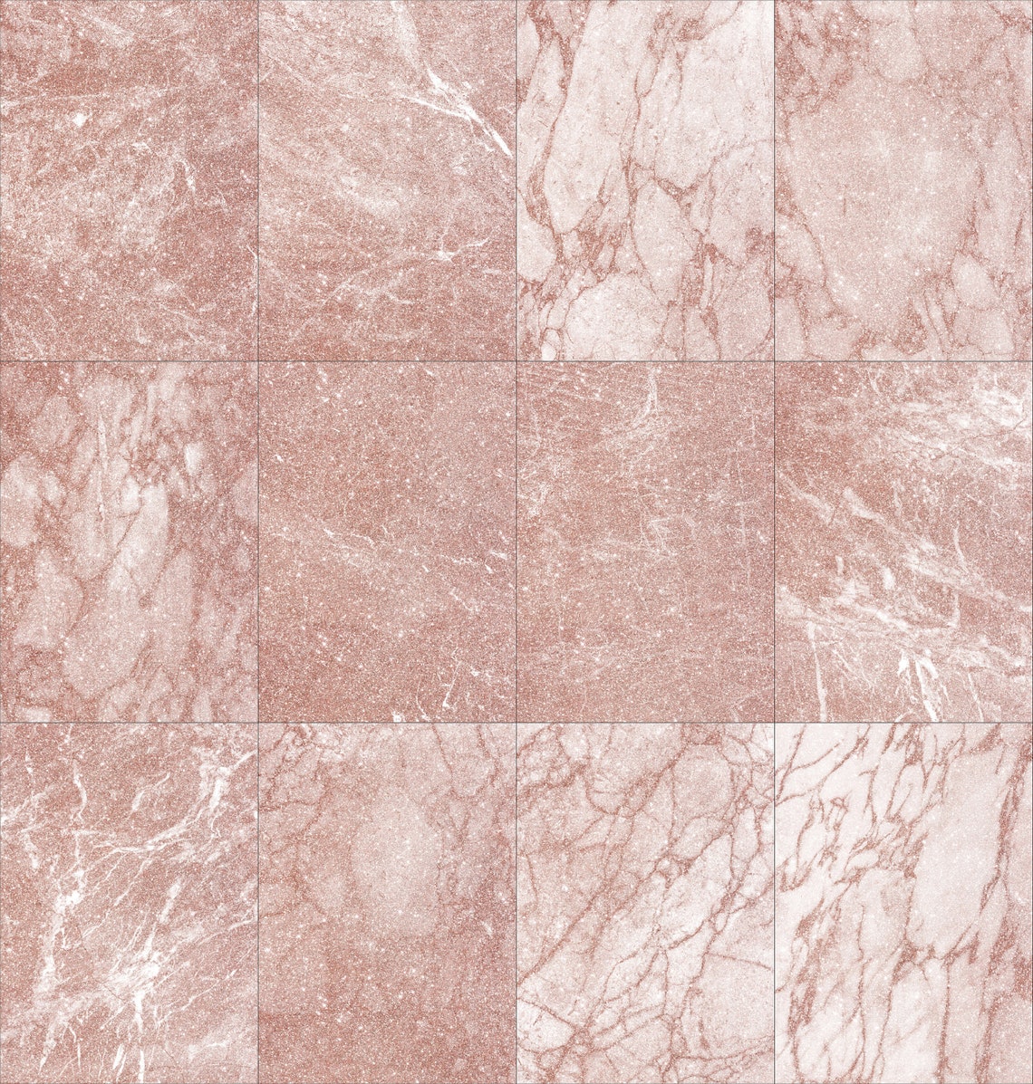 Rose Gold Glitter Marble Background Clipart 2 Graphic Design - Etsy