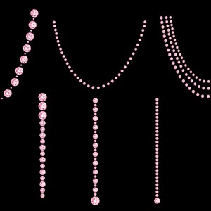 Pink Diamond Luxury Clipart in PNG Format, Sparkle Diamond Necklaces ...