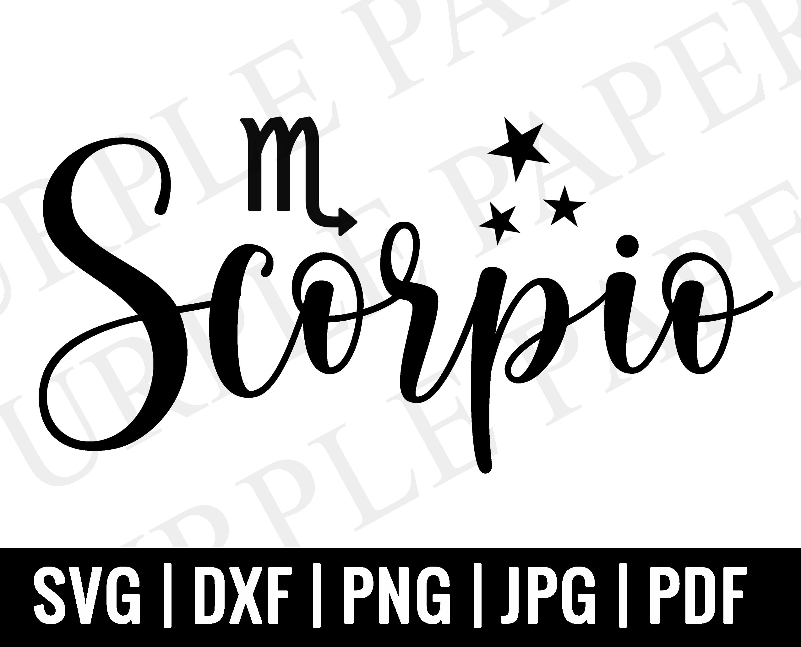 Scorpio SVG Zodiac Sign SVG Astrology Sign Svg Zodiac - Etsy Canada